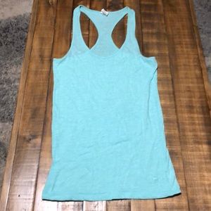 Teal Pink brand racerback tank